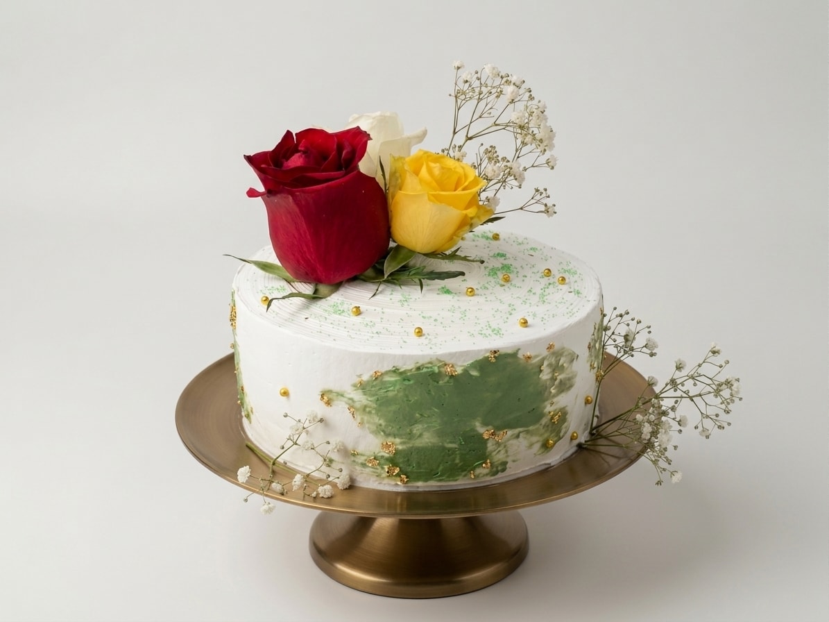 Fresh flower arrangement